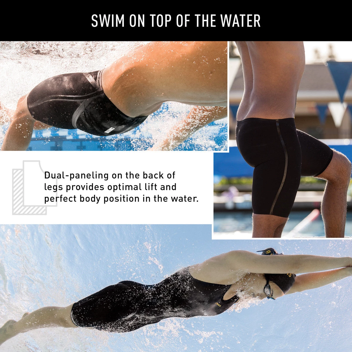 FINIS® Tech Suit Vapor Pro Open Back Kneeskin | Performance Technical Racing Suit 4 FINIS® Tech Suit Vapor Pro Open Back Kneeskin | Performance Technical Racing Suit