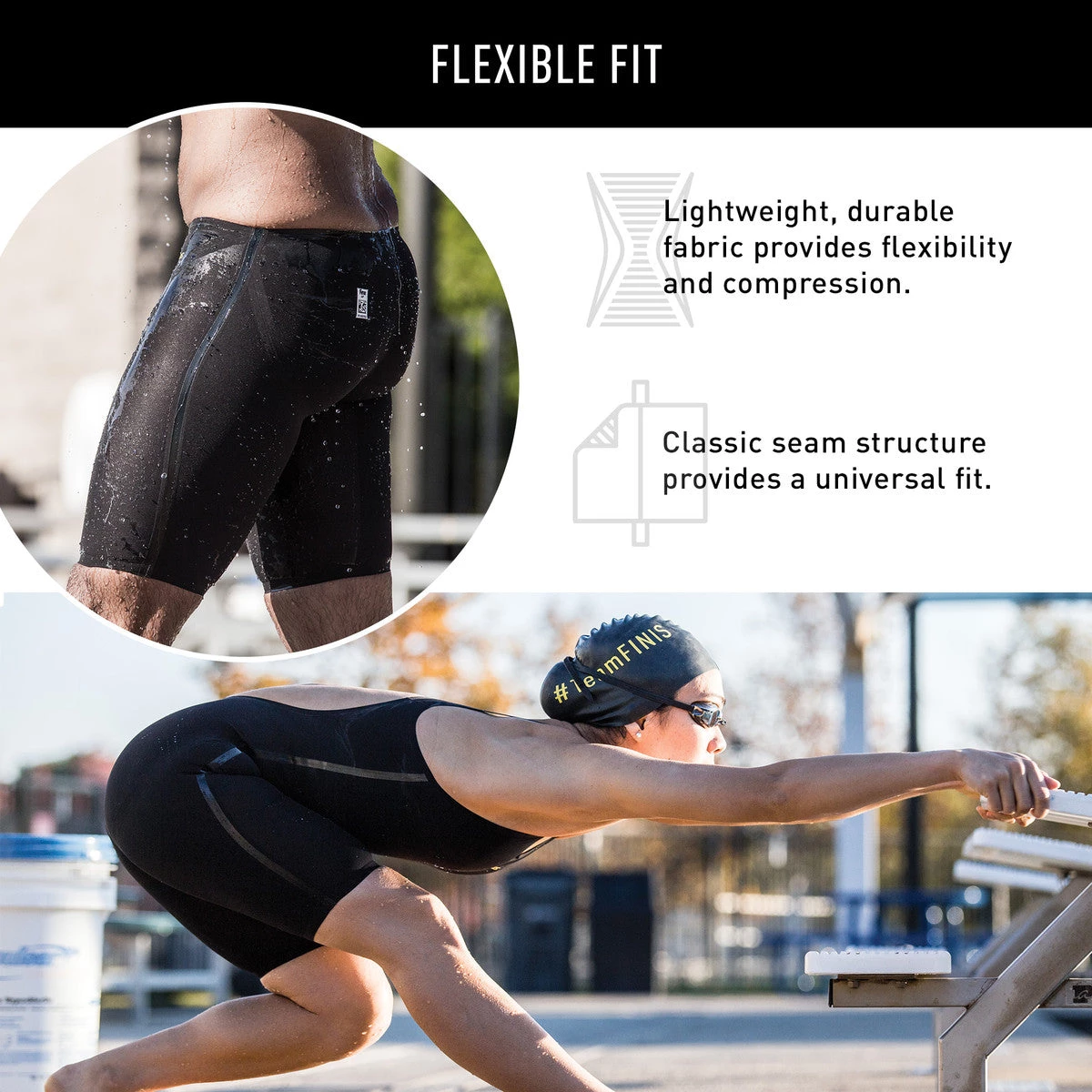 FINIS® Tech Suit Vapor Pro Open Back Kneeskin | Performance Technical Racing Suit 6 FINIS® Tech Suit Vapor Pro Open Back Kneeskin | Performance Technical Racing Suit