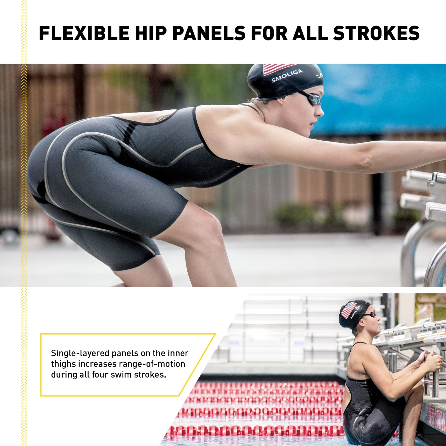 FINIS® Swim Fast⚡ Rival 2.0 Open Back Kneeskin | Elite Technical Racing Suit (James Guy-Blue) 5 FINIS® Swim Fast⚡ Rival 2.0 Open Back Kneeskin | Elite Technical Racing Suit (James Guy-Blue)