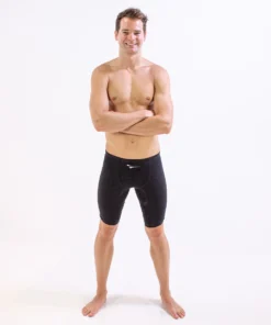 FINIS® Swim Fast⚡ Rival Jammer | Elite Technical Racing Suit (Black)