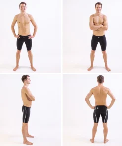 FINIS® Swim Fast⚡ Rival Jammer | Elite Technical Racing Suit (Black)