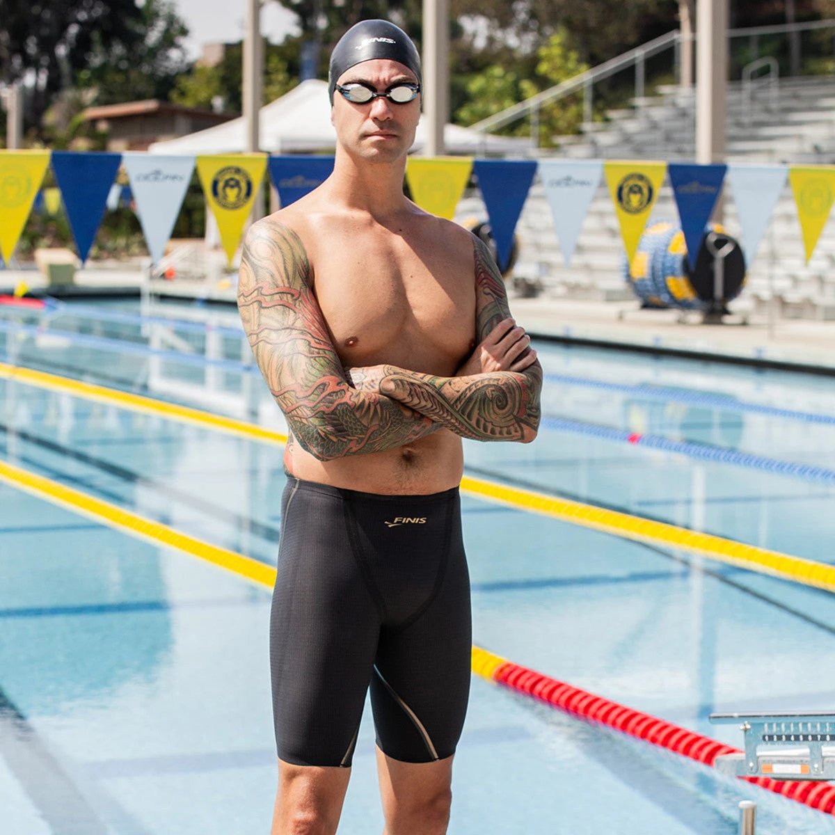 FINIS® Rival 2.0 Jammer | Elite Technical Racing Suit (Black) Swim Fast⚡ 1 FINIS® Rival 2.0 Jammer | Elite Technical Racing Suit (Black) Swim Fast⚡