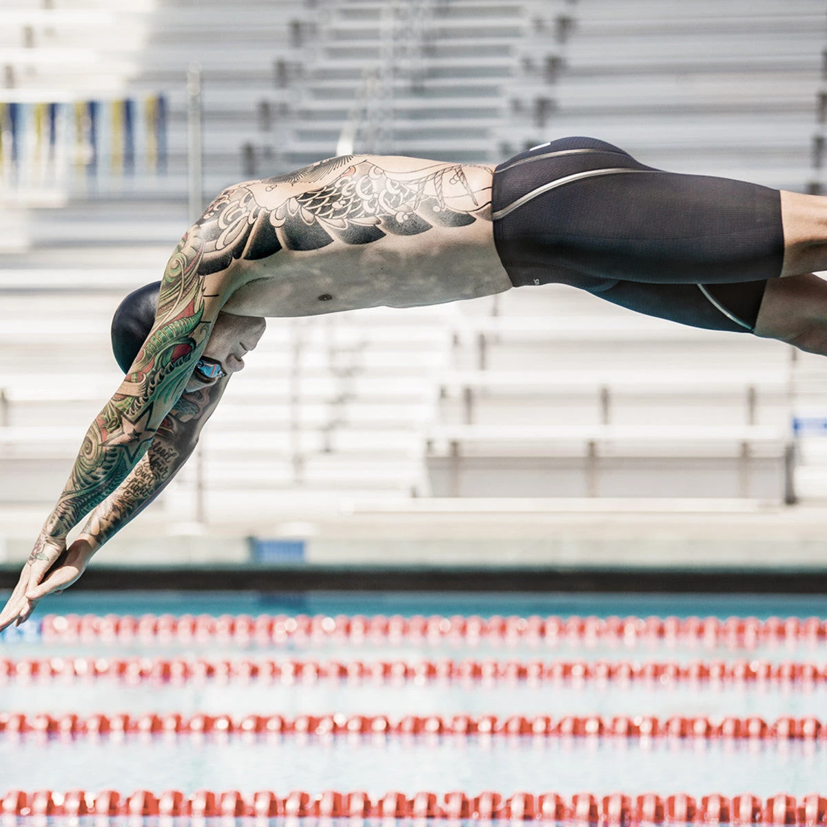 FINIS® Rival 2.0 Jammer | Elite Technical Racing Suit (Black) Swim Fast⚡ 12 FINIS® Rival 2.0 Jammer | Elite Technical Racing Suit (Black) Swim Fast⚡