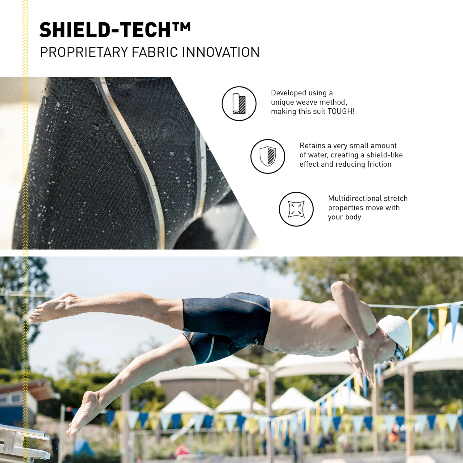 FINIS® Rival 2.0 Jammer | Elite Technical Racing Suit (Black) Swim Fast⚡ 5 FINIS® Rival 2.0 Jammer | Elite Technical Racing Suit (Black) Swim Fast⚡