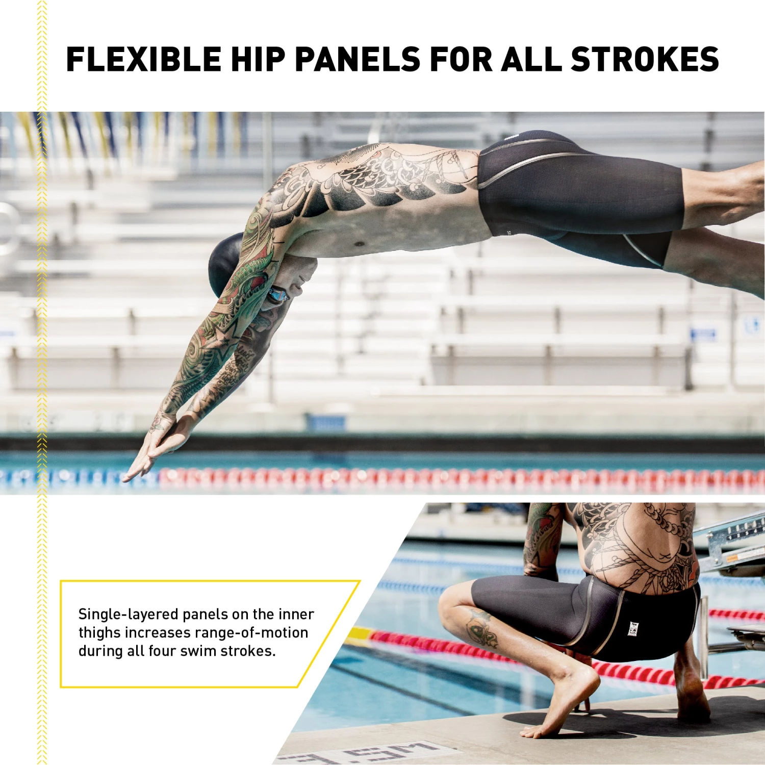 FINIS® Rival 2.0 Jammer | Elite Technical Racing Suit (Olivia Smoliga-White) 6 FINIS® Rival 2.0 Jammer | Elite Technical Racing Suit (Olivia Smoliga-White)