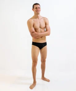 FINISĀ® BLACK BRIEF | DURABLE TRAINING AND COMPETITION SWIMWEAR