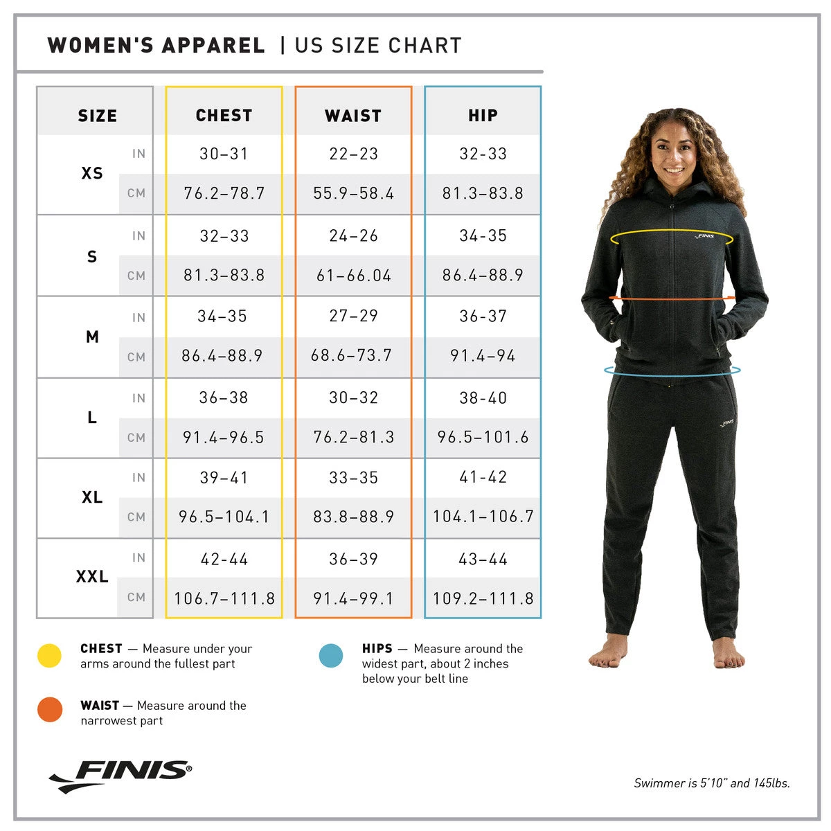 FINIS® Tech Jacket Womens | Full-Zip Hoodie (Navy) 7 FINIS® Tech Jacket Womens | Full-Zip Hoodie (Navy)