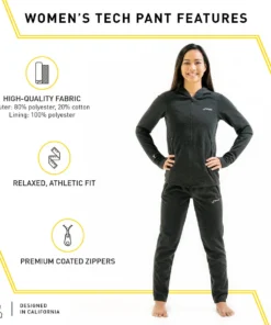 FINIS® Apparel Tech Pant Womens | Jogger-Style Pants (Navy) 9 FINIS® Apparel Tech Pant Womens | Jogger-Style Pants (Navy)