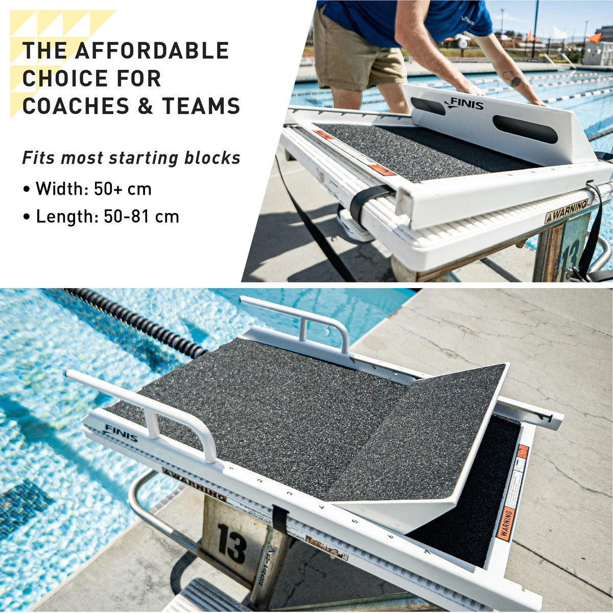 FINIS® Swim Block Track-Start | Nonslip Track-Start Platform 7 FINIS® Swim Block Track-Start | Nonslip Track-Start Platform
