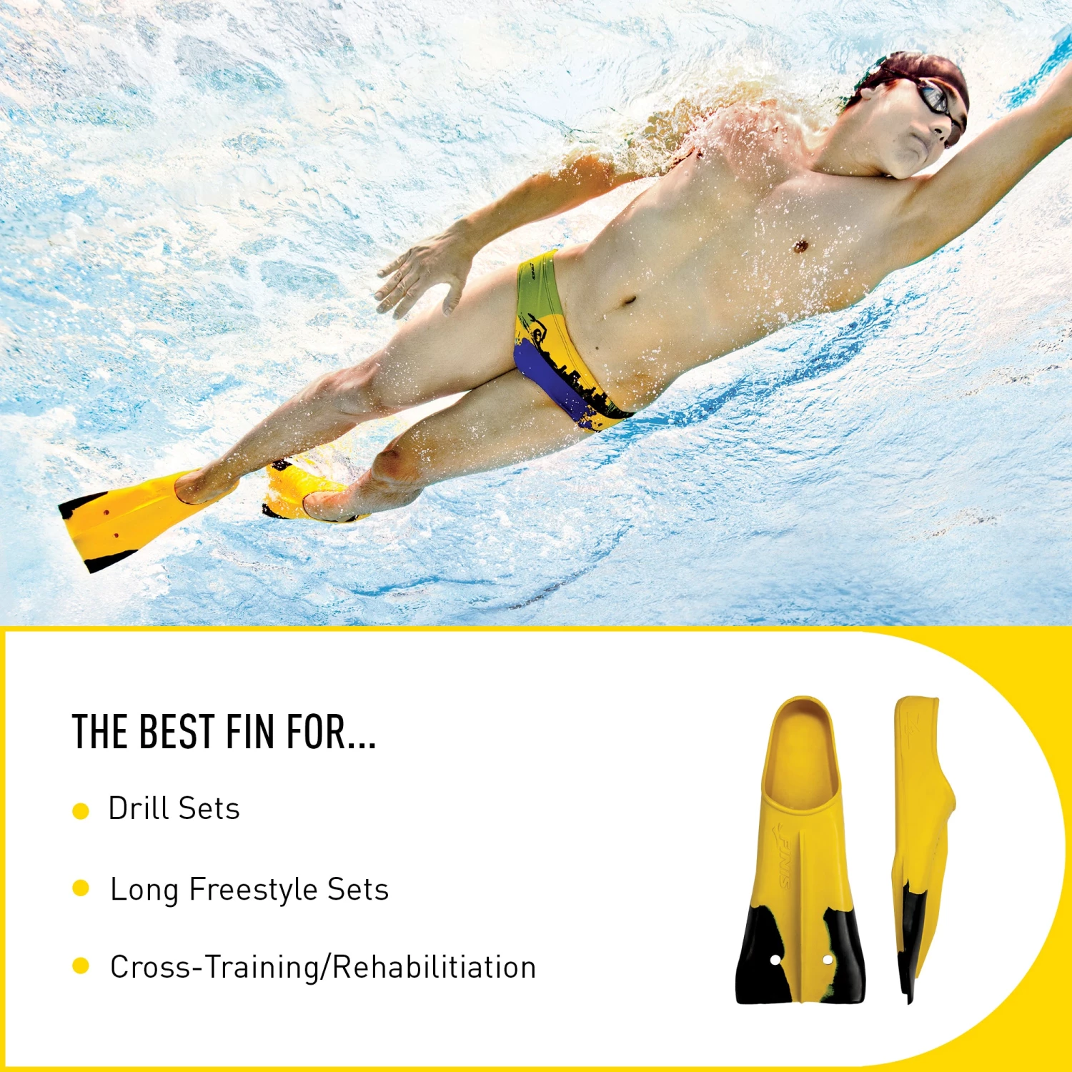FINIS® Z2 Gold Zoomers® | Short Blade Swim Fins Technical 4 FINIS® Z2 Gold Zoomers® | Short Blade Swim Fins Technical