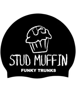 Funky Trunks Stud Muffin | Silicone Swimming Caps Swim Caps
