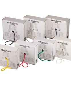 THERABAND PROFESSIONAL LATEX RESISTANCE TUBING, 100 FT. | BLACK (Special Heavy) Resistance Training 6 THERABAND PROFESSIONAL LATEX RESISTANCE TUBING, 100 FT. | BLACK (Special Heavy) Resistance Training