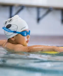 FINIS® Swim Caps Polar Bear White | Animal-Shaped Silicone Swim Cap 5 FINIS® Swim Caps Polar Bear White | Animal-Shaped Silicone Swim Cap