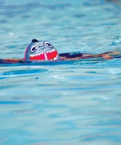 FINIS® Shark Grey | Animal-Shaped Silicone Swim Cap Swim Caps