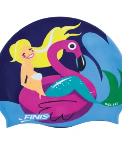 FINISĀ® Flamingo | Mermaid Silicone Swim Cap
