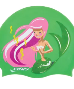 FINISĀ® Seahorse | Mermaid Silicone Swim Cap Swim Caps