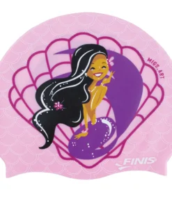 FINISĀ® Swim Caps Sea Shell | Mermaid Silicone Swim Cap
