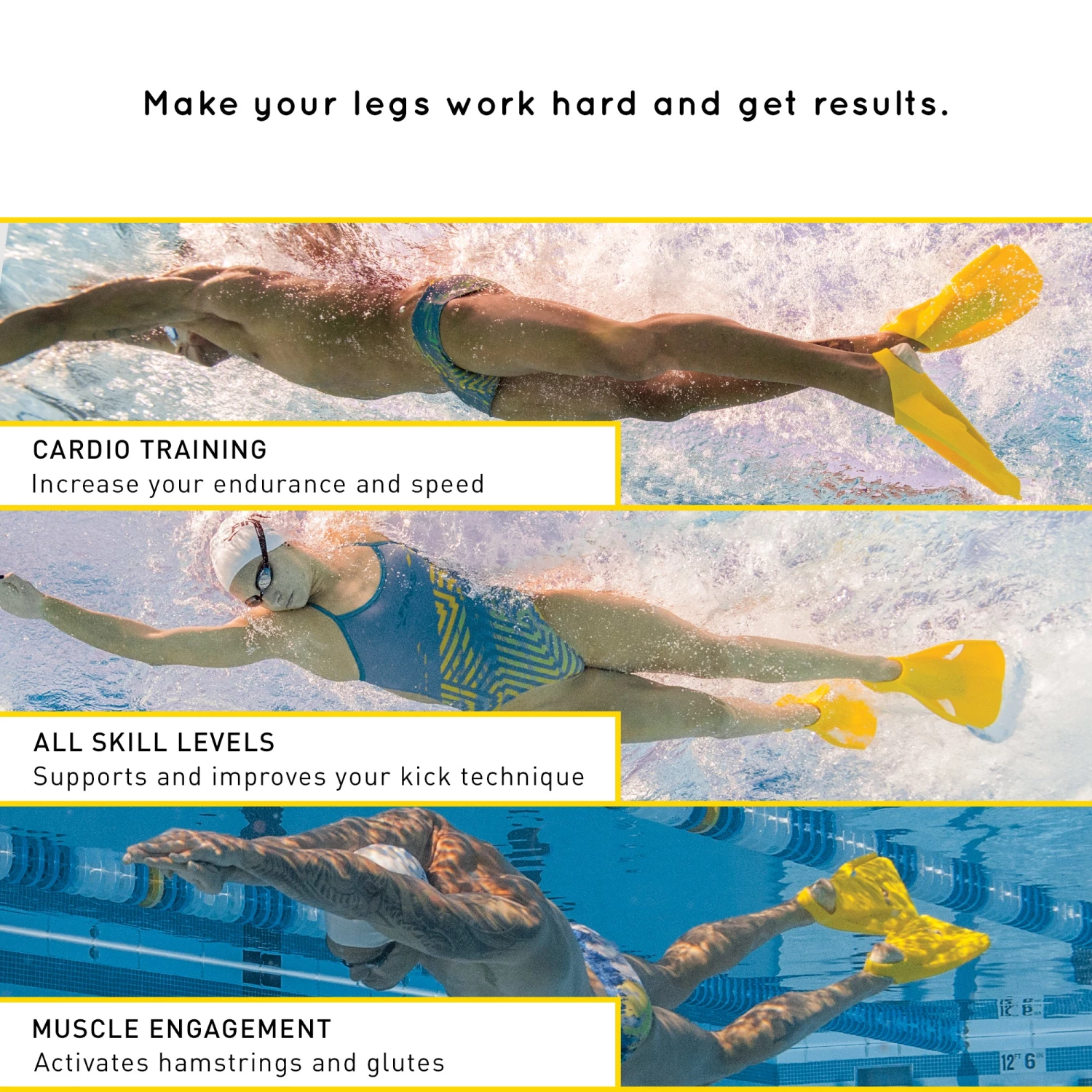 FINIS® Technical Edge Fins | Muscle-Building Training Fins 5 FINIS® Technical Edge Fins | Muscle-Building Training Fins