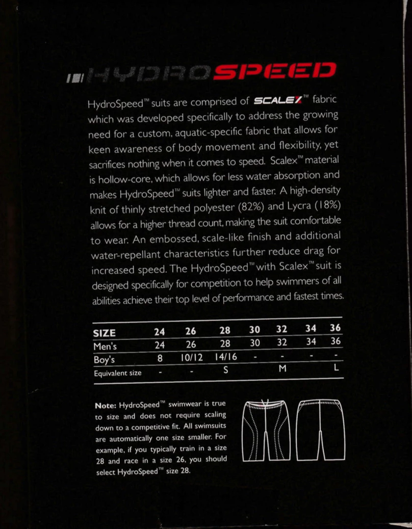 FINIS® Hydrospeed Male Race Tight 2 FINIS® Hydrospeed Male Race Tight