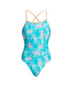 Funkita PASTEL PARADISE | LADIES TIE ME TIGHT ONE PIECE Women Swimwear