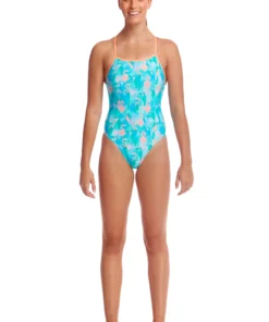 Funkita PASTEL PARADISE | LADIES TIE ME TIGHT ONE PIECE Women Swimwear