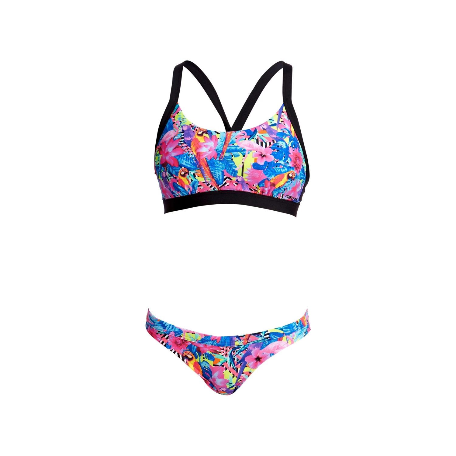 Funkita CLUB TROPO | LADIES HOLD STEADY CROP TOP 1 Funkita CLUB TROPO | LADIES HOLD STEADY CROP TOP