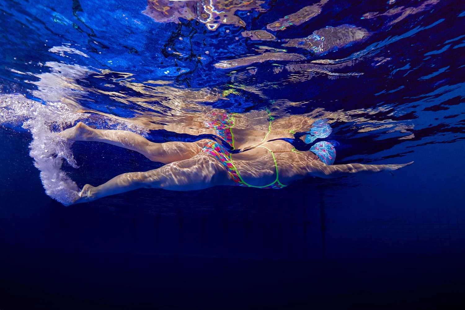 Funkita Women Swimwear PANEL POP | LADIES TWISTED ONE PIECE 6 Funkita Women Swimwear PANEL POP | LADIES TWISTED ONE PIECE