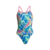 Funkita Poptail | Girls Eco Single Strap One Piece Girls Swimwear