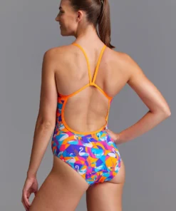 Funkita Swim Swan | Ladies Single Strap One Piece Women Swimwear