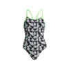 Funkita PANDADDY | GIRLS ECO DIAMOND BACK ONE PIECE