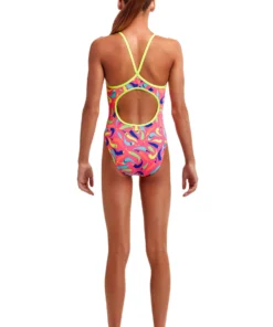 Funkita So Hot | Girls Eco Diamond Back One Piece Girls Swimwear