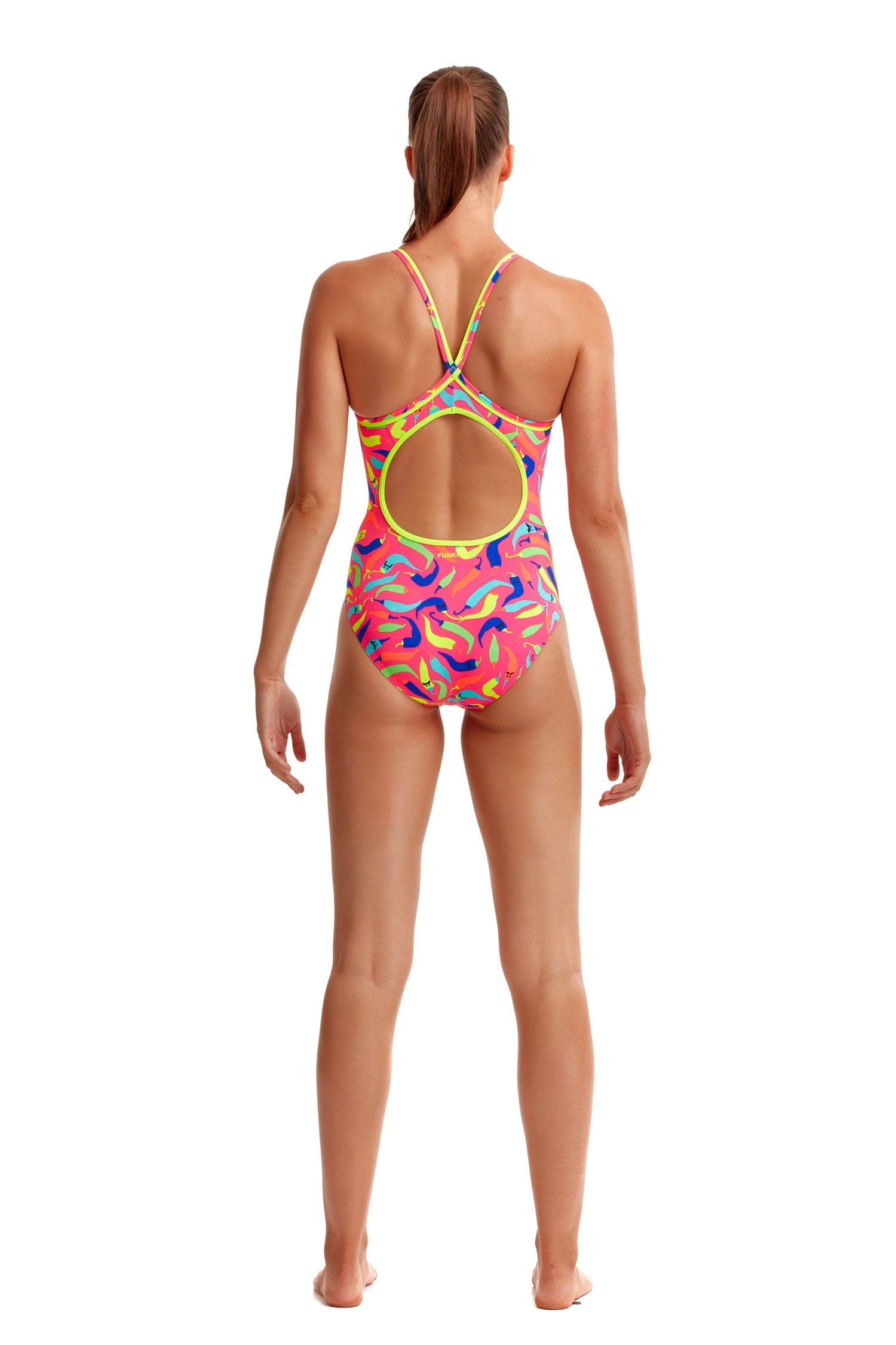 Funkita Women Swimwear So Hot | Ladies Eco Diamond Back One Piece 2 Funkita Women Swimwear So Hot | Ladies Eco Diamond Back One Piece