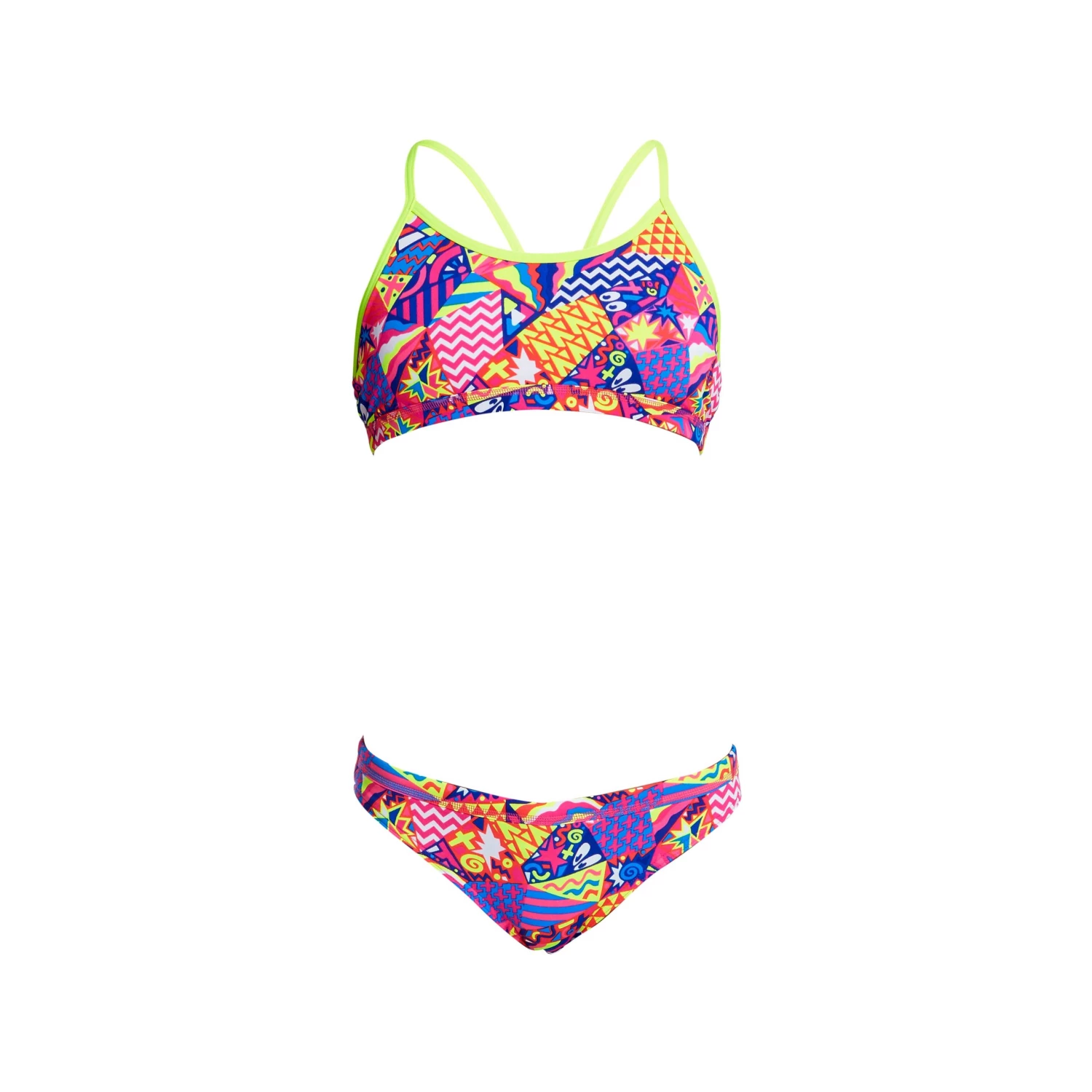 Funkita Girls Swimwear BEE BOP | GIRLS RACERBACK TWO PIECE 1 Funkita Girls Swimwear BEE BOP | GIRLS RACERBACK TWO PIECE
