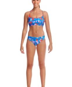 Funkita FLAMING VEGAS | LADIES SPORTS TOP Women Swimwear