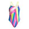 Funkita Girls Swimwear Jagged Pill | Girls Single Strap One Piece