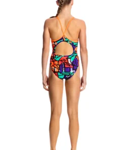 Funkita Girls Swimwear STREET BEAT | GIRLS DIAMOND BACK ONE PIECE 6 Funkita Girls Swimwear STREET BEAT | GIRLS DIAMOND BACK ONE PIECE