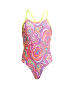 Funkita Sugar Highs | Girls Diamond Back One Piece Girls Swimwear