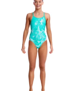 Funkita TROPICAL SUNRISE | GIRLS DIAMOND BACK ONE PIECE