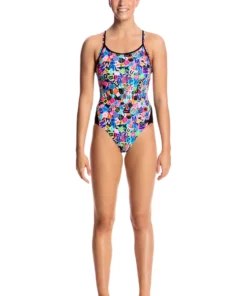 Funkita Women Swimwear HANDSOME RANSOM | LADIES DIAMOND BACK ONE PIECE