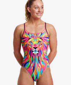 Funkita Women Swimwear Pride Power | Ladies Diamond Back One Piece 21 Funkita Women Swimwear Pride Power | Ladies Diamond Back One Piece