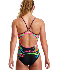 Funkita Women Swimwear Pride Power | Ladies Diamond Back One Piece 22 Funkita Women Swimwear Pride Power | Ladies Diamond Back One Piece