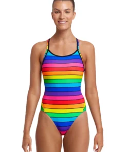 Funkita Rainbow Racer | Ladies Diamond Back One Piece