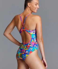 Funkita Women Swimwear Rat Pack | Ladies Diamond Back One Piece 15 Funkita Women Swimwear Rat Pack | Ladies Diamond Back One Piece