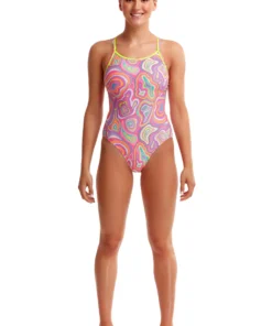 Funkita Women Swimwear Sugar Highs | Ladies Diamond Back One Piece 10 Funkita Women Swimwear Sugar Highs | Ladies Diamond Back One Piece