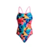 Funkita COLOUR BURST | LADIES SINGLE STRAP ONE PIECE Women Swimwear