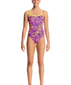 Funkita DOTTY DASH | LADIES SINGLE STRAP ONE PIECE Women Swimwear