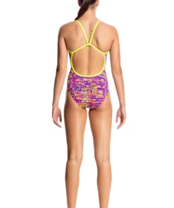 Funkita DOTTY DASH | LADIES SINGLE STRAP ONE PIECE Women Swimwear
