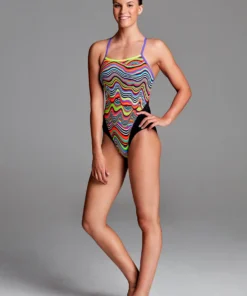 Funkita Women Swimwear DRIPPING | LADIES SINGLE STRAP ONE PIECE