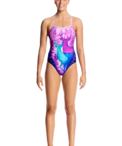 Funkita Women Swimwear FOREST FAWN | LADIES SINGLE STRAP ONE PIECE