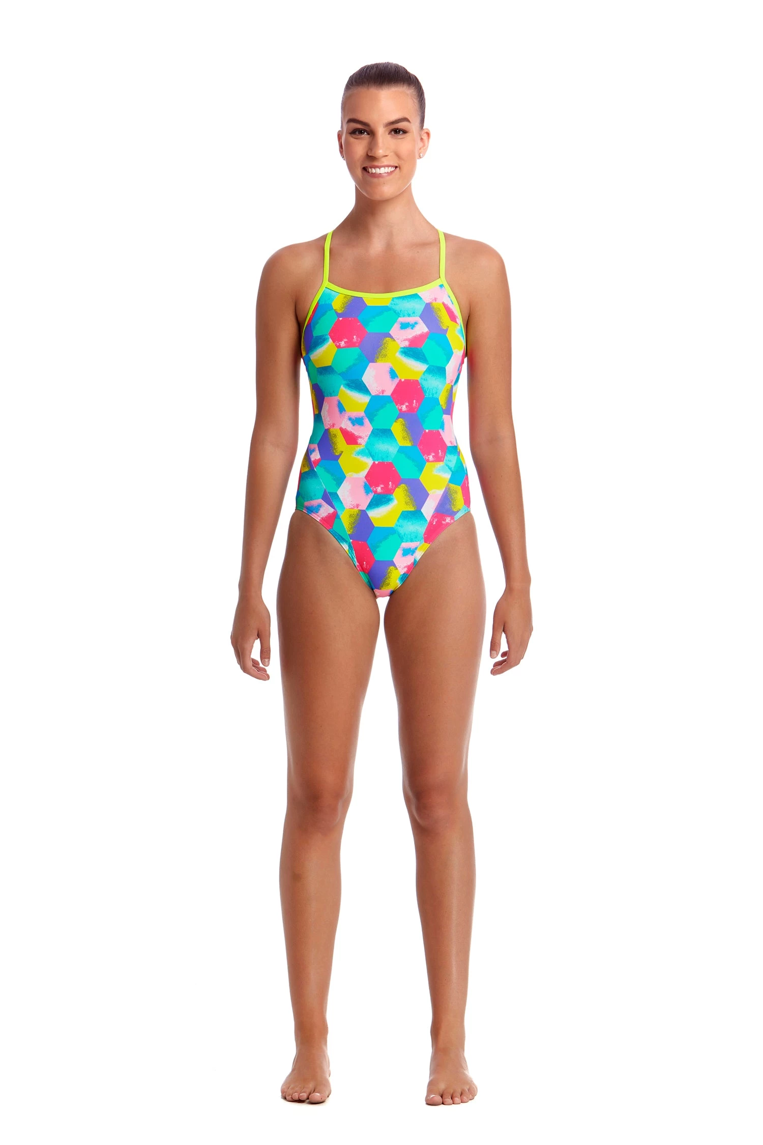 Funkita HEXY BACK | LADIES SINGLE STRAP ONE PIECE Women Swimwear 2 Funkita HEXY BACK | LADIES SINGLE STRAP ONE PIECE Women Swimwear